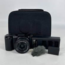 Load image into Gallery viewer, Sony Alpha ZV-E10 24.2MP Black
