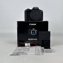 Load image into Gallery viewer, Canon EOS R50 24.2MP Black