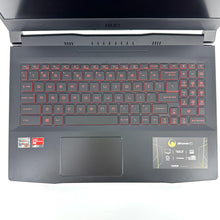 Load image into Gallery viewer, MSI Bravo 15 15.6 Black 3.3 GHz AMD Ryzen 5 5600H 32GB RAM 1TB Solid State Drive AMD Radeon RX 5500M 4 GB