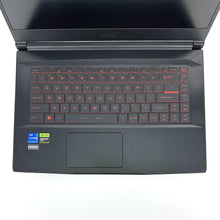 Load image into Gallery viewer, MSI Thin GF63 15.6 Black 2.3 GHz Intel Core i7 12th Gen. 64GB RAM 2TB Solid State Drive 512GB Solid State Drive NVIDIA GeForce RTX 4050 6 GB