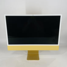 Load image into Gallery viewer, Apple iMac 24 2021 Yellow 3.2 GHz M1 8-Core CPU 8GB Unified Memory 256GB Solid State Drive 8-Core GPU
