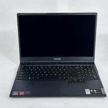 Load image into Gallery viewer, Lenovo Legion 5 15.6 Blue 3.2 GHz AMD Ryzen 7 5800H 32GB RAM 512GB Solid State Drive NVIDIA GeForce RTX 3050 Ti 4 GB