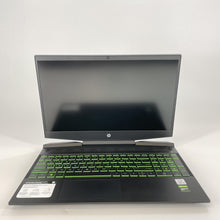 Load image into Gallery viewer, HP Pavilion Gaming 15.6 Black 2.5 GHz Intel Core i5 10th Gen. 16GB RAM 256GB Solid State Drive NVIDIA GeForce GTX 1050 3 GB