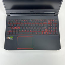 Load image into Gallery viewer, Acer Nitro 5 15.6 Black 3.0 GHz AMD Ryzen 5 4600H 8GB RAM 256GB Solid State Drive NVIDIA GeForce GTX 1650 4 GB