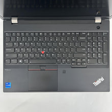 Load image into Gallery viewer, Lenovo ThinkPad P15s Gen 2 Black 2.8 GHz Intel Core i7 11th Gen. 32GB RAM 512GB Solid State Drive NVIDIA Quadro T500 4 GB