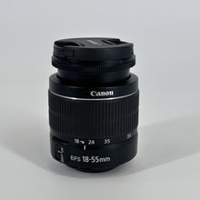 Load image into Gallery viewer, Canon EF-S 18-55mm Black