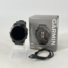 Load image into Gallery viewer, Garmin Fenix 7X Pro Solar Edition 51mm Black GPS