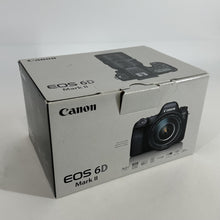 Load image into Gallery viewer, Canon EOS 6D Mark II 26.2MP Black