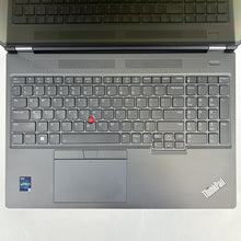 Load image into Gallery viewer, Lenovo ThinkPad P16 Gen 2 Gray 2.2 GHz Intel Core i9 13th Gen. 64GB RAM 1TB Solid State Drive NVIDIA RTX 4000 Ada 12 GB