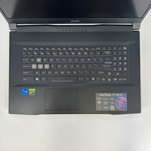 Load image into Gallery viewer, MSI Katana 17 17.3 Black 2.4 GHz Intel Core i7 13th Gen. 32GB RAM 1TB Solid State Drive NVIDIA GeForce RTX 4060 8 GB