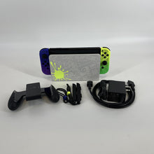 Load image into Gallery viewer, Nintendo Switch OLED Splatoon 3 Edition Black 64GB