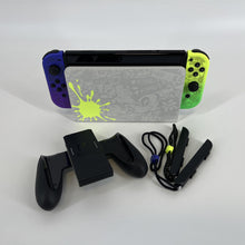 Load image into Gallery viewer, Nintendo Switch OLED Splatoon 3 Edition Black 64GB