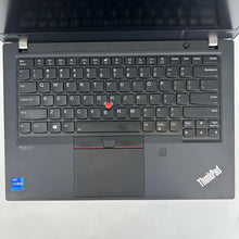 Load image into Gallery viewer, Lenovo ThinkPad P14s Gen 2 Black 2.8 GHz Intel Core i7 11th Gen. 16GB RAM 512GB Solid State Drive NVIDIA T500 4 GB