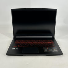 Load image into Gallery viewer, MSI Thin GF65 15.6 Black 2.6 GHz Intel Core i7 10th Gen. 32GB RAM 512GB Solid State Drive NVIDIA GeForce GTX 1660 Ti 6 GB