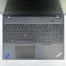 Load image into Gallery viewer, Lenovo ThinkPad P16s Gen 2 Black 1.9 GHz Intel Core i7 13th Gen. 32GB RAM 512GB Solid State Drive NVIDIA RTX A500 4 GB