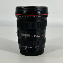 Load image into Gallery viewer, Canon EF 17-40mm Black