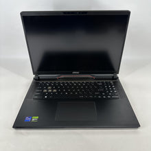 Load image into Gallery viewer, MSI Raider GE78 HX 17 Black 2.2 GHz Intel Core i9 14th Gen. 64GB RAM 2TB Solid State Drive NVIDIA GeForce RTX 4090 16 GB