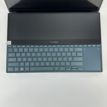 Load image into Gallery viewer, Asus Zenbook Pro Duo 15 Blue 2.4 GHz Intel Core i9 10th Gen. 32GB RAM 1TB Solid State Drive NVIDIA GeForce RTX 2060 6 GB