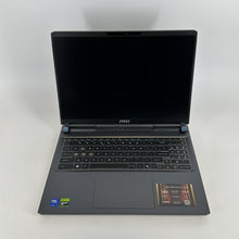 Load image into Gallery viewer, MSI Vector 16 HX AI 16 Gray 2.4 GHz Intel Core Ultra 7 Series 2 32GB RAM 512GB Solid State Drive 512GB Solid State Drive NVIDIA GeForce RTX 5070 Ti 12 GB