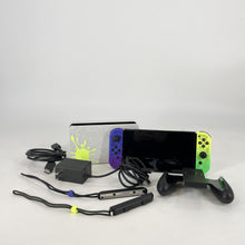 Load image into Gallery viewer, Nintendo Switch OLED Splatoon 3 Edition Black 64GB