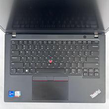 Load image into Gallery viewer, Lenovo ThinkPad T14s Gen 2 Black 3.0 GHz Intel Core i7 11th Gen. 32GB RAM 256GB Solid State Drive