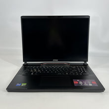 Load image into Gallery viewer, MSI Raider GE78 HX 17 Black 2.2 GHz Intel Core i9 14th Gen. 32GB RAM 1TB Solid State Drive NVIDIA GeForce RTX 4070 8 GB