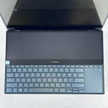 Load image into Gallery viewer, Asus Zenbook Pro Duo 15 Blue 2.4 GHz Intel Core i9 9th Gen. 32GB RAM 1TB Solid State Drive NVIDIA GeForce RTX 2060 6 GB