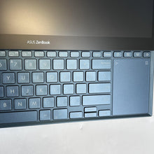 Load image into Gallery viewer, Asus Zenbook Pro Duo 15 Blue 2.4 GHz Intel Core i9 9th Gen. 32GB RAM 1TB Solid State Drive NVIDIA GeForce RTX 2060 6 GB