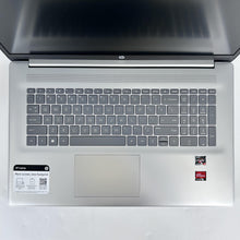 Load image into Gallery viewer, HP Notebook 17 Silver 2.4 GHz AMD Ryzen 3 7320U 8GB RAM 512GB Solid State Drive