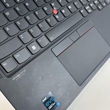 Load image into Gallery viewer, Lenovo ThinkPad X1 Carbon Gen 9 14 Black 3.0 GHz Intel Core i7 11th Gen. 32GB RAM 512GB Solid State Drive