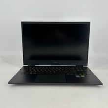Load image into Gallery viewer, HP Omen 16 Black 3.2 GHz AMD Ryzen 7 5800H 16GB RAM 512GB Solid State Drive NVIDIA GeForce RTX 3050 Ti 4 GB