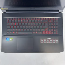 Load image into Gallery viewer, Acer Nitro 5 17.3 Black 2.3 GHz Intel Core i7 11th Gen. 16GB RAM 1TB Solid State Drive NVIDIA GeForce RTX 3050 Ti 4 GB