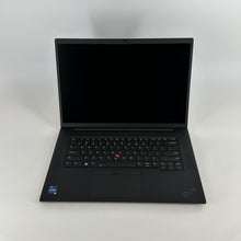 Load image into Gallery viewer, Lenovo ThinkPad P1 Gen 6 16 2023 Black 2.5 GHz Intel Core i7 13th Gen. 32GB RAM 1TB Solid State Drive NVIDIA RTX A1000 6 GB