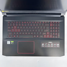 Load image into Gallery viewer, Acer Nitro 5 17.3 Black 2.5 GHz Intel Core i5 10th Gen. 16GB RAM 512GB Solid State Drive NVIDIA GeForce GTX 1650 Ti 4 GB