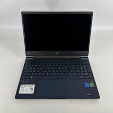 Load image into Gallery viewer, HP Victus 15.6 Blue 2.1 GHz Intel Core i5 13th Gen. 8GB RAM 512GB Solid State Drive NVIDIA GeForce RTX 3050 6 GB