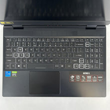 Load image into Gallery viewer, Acer Nitro 5 15.6 Black 3.1 GHz Intel Core i5 12th Gen. 16GB RAM 512GB Solid State Drive NVIDIA GeForce RTX 3050 Ti 4 GB