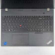 Load image into Gallery viewer, Lenovo ThinkPad P16s Gen 1 Black 2.1 GHz Intel Core i7 12th Gen. 16GB RAM 512GB Solid State Drive NVIDIA T550 4 GB