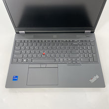 Load image into Gallery viewer, Lenovo ThinkPad P16 Gen 2 Gray 2.1 GHz Intel Core i7 13th Gen. 32GB RAM 1TB Solid State Drive NVIDIA RTX A1000 4 GB