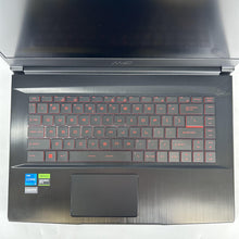 Load image into Gallery viewer, MSI Thin GF63 15.6 Black 2.0 GHz Intel Core i5 12th Gen. 16GB RAM 1TB Solid State Drive NVIDIA GeForce RTX 2050 4 GB