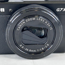 Load image into Gallery viewer, Canon PowerShot G7 X Mark II 20.1MP Black