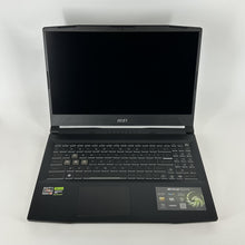 Load image into Gallery viewer, MSI Bravo 15 Aluminum Black 3.3 GHz AMD Ryzen 5 7535HS 16GB RAM 512GB Solid State Drive NVIDIA GeForce RTX 4050 6 GB