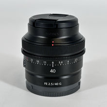 Load image into Gallery viewer, Sony FE 40mm Black
