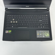 Load image into Gallery viewer, MSI Bravo 15 Aluminum Black 3.3 GHz AMD Ryzen 5 7535HS 16GB RAM 512GB Solid State Drive NVIDIA GeForce RTX 4050 6 GB