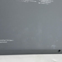 Load image into Gallery viewer, Lenovo ThinkPad T16 Gen 1 Gray 2.1 GHz Intel Core i7 12th Gen. 16GB RAM 512GB Solid State Drive