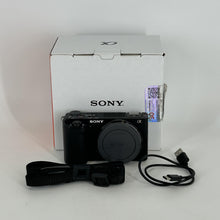 Load image into Gallery viewer, Sony Alpha ZV-E10 24.2MP Black