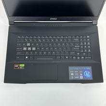 Load image into Gallery viewer, MSI Katana A17 AI 17.3 Black 4.0 GHz AMD Ryzen 9 8945HS 32GB RAM 1TB Solid State Drive NVIDIA GeForce RTX 4060 8 GB