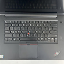 Load image into Gallery viewer, Lenovo ThinkPad P1 Gen 1 15.6 2018 Black 2.2 GHz Intel Core i7 8th Gen. 16GB RAM 256GB Solid State Drive NVIDIA Quadro P1000 4 GB