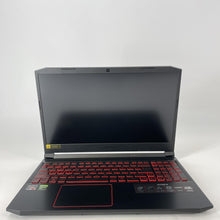 Load image into Gallery viewer, Acer Nitro 5 15.6 Black 3.0 GHz AMD Ryzen 5 4600H 8GB RAM 256GB Solid State Drive NVIDIA GeForce GTX 1650 4 GB