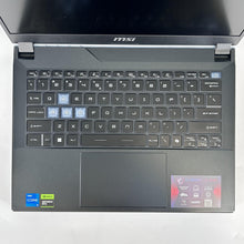 Load image into Gallery viewer, MSI Cyborg 14 Black 2.1 GHz Intel Core i5 13th Gen. 16GB RAM 512GB Solid State Drive NVIDIA GeForce RTX 3050 4 GB
