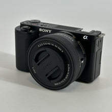Load image into Gallery viewer, Sony Alpha ZV-E10 24.2MP Black